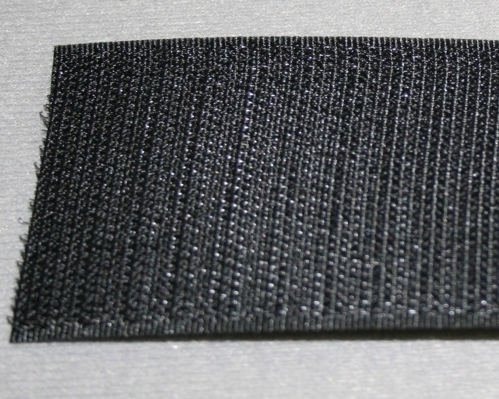 Touch Tape Adhesive Hook 50mm Black
